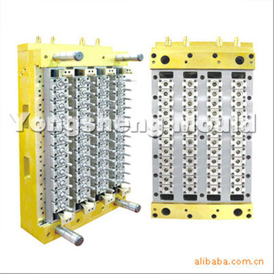 【瓶坯模具厂家生产气动阀针式自锁可调瓶坯模具一出48(图)】价格,厂家,图片,塑料模,台州市黄岩永生模业-
